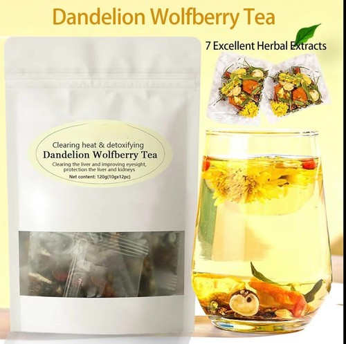 Dandelion wolfberry tea - dandelion,